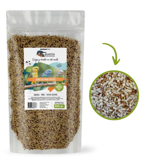 Alimento Para Catitas Mix Semillas – 500gr