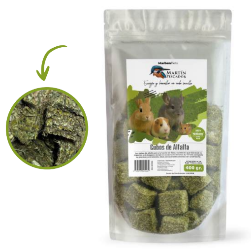 Cubos de Alfalfa 400g