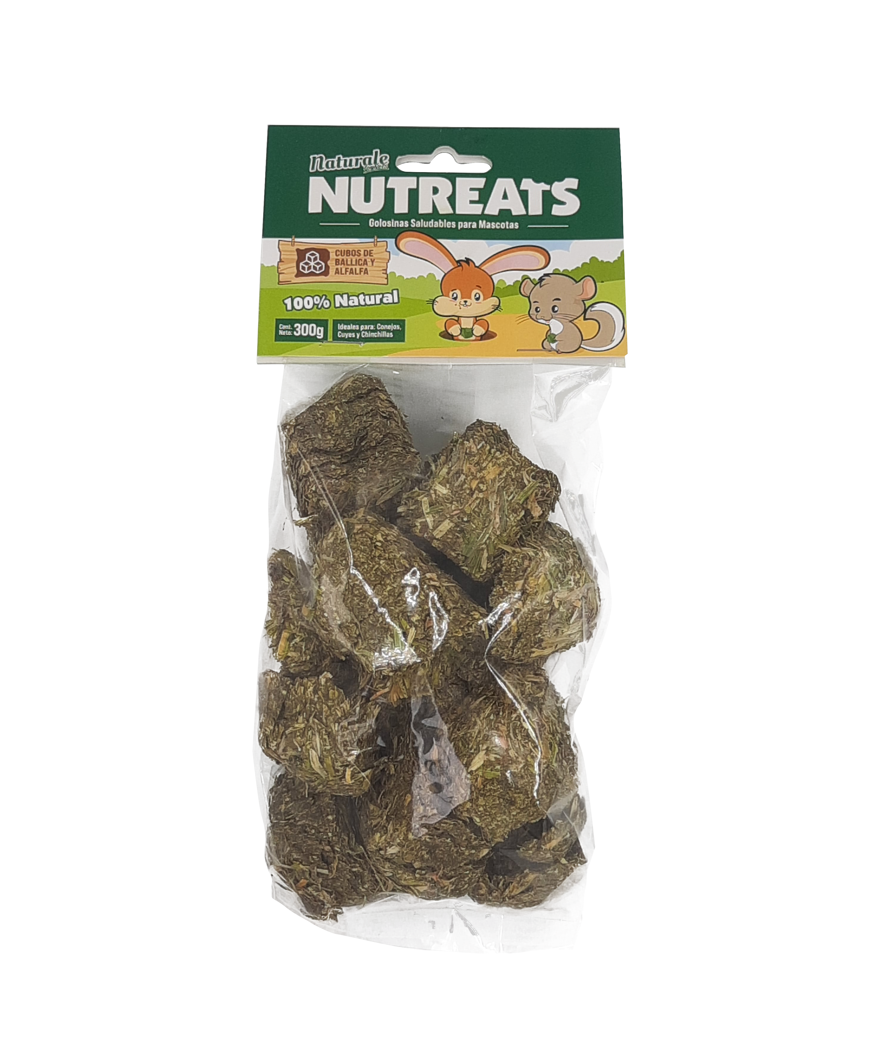 Cubos de Ballica y Alfalfa Nutreats