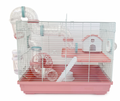 Jaula Para Hamsters Rosada