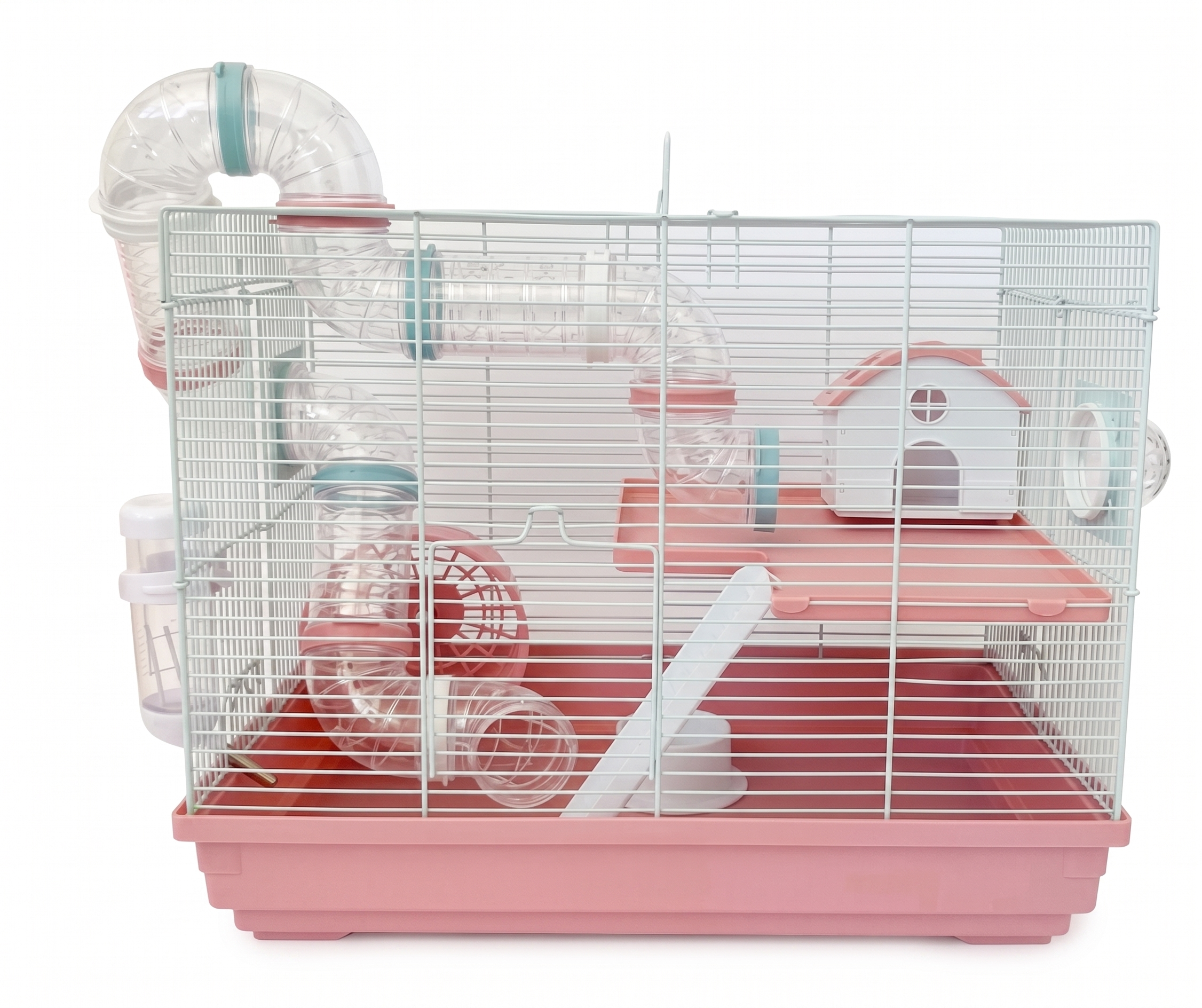 Jaula Para Hamsters Rosada