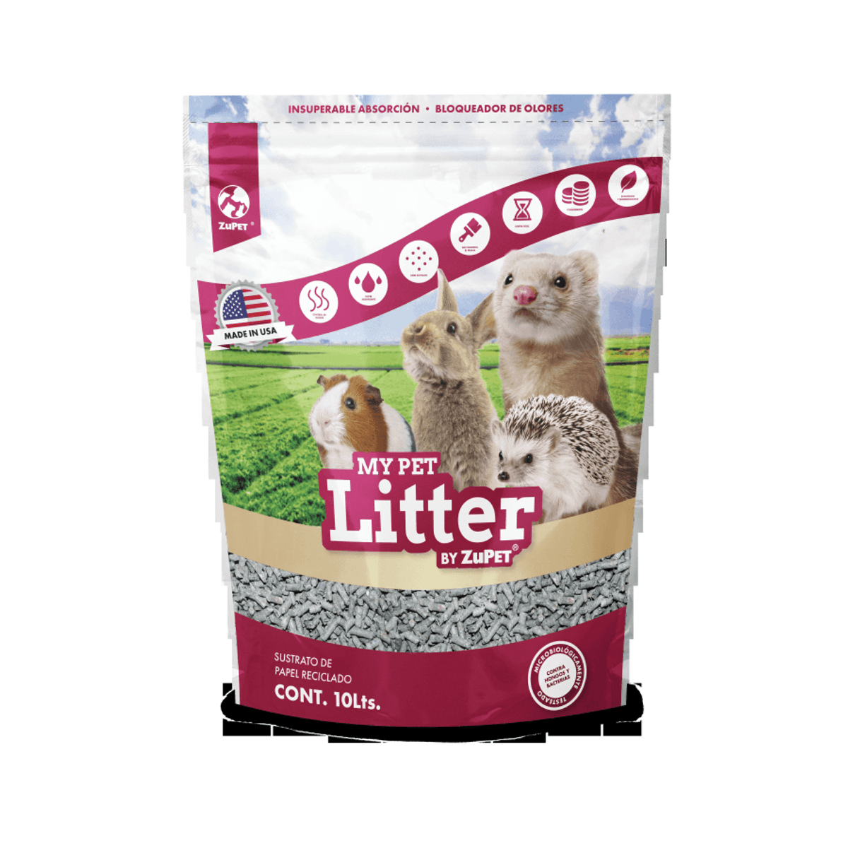 Sustrato Papel Reciclado 10L