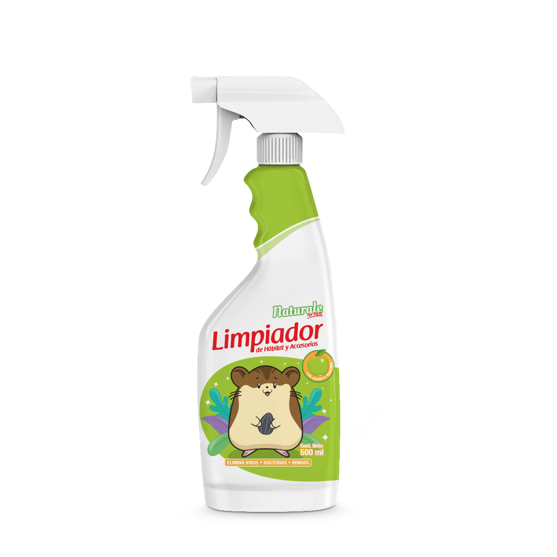 Limpiador para Jaulas Manzana 500 ML